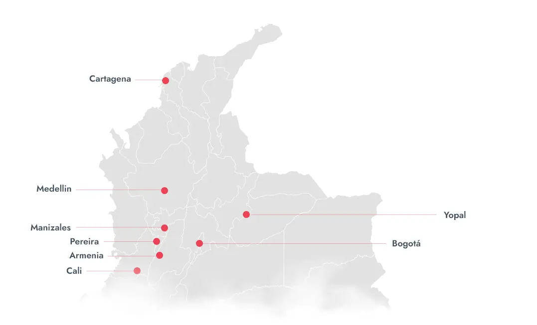 destinations mice colombia